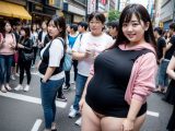 ふっくら画像　福岡県　直方市　#ぽっちゃり　#ふっくら　#豊満　#AI美女　